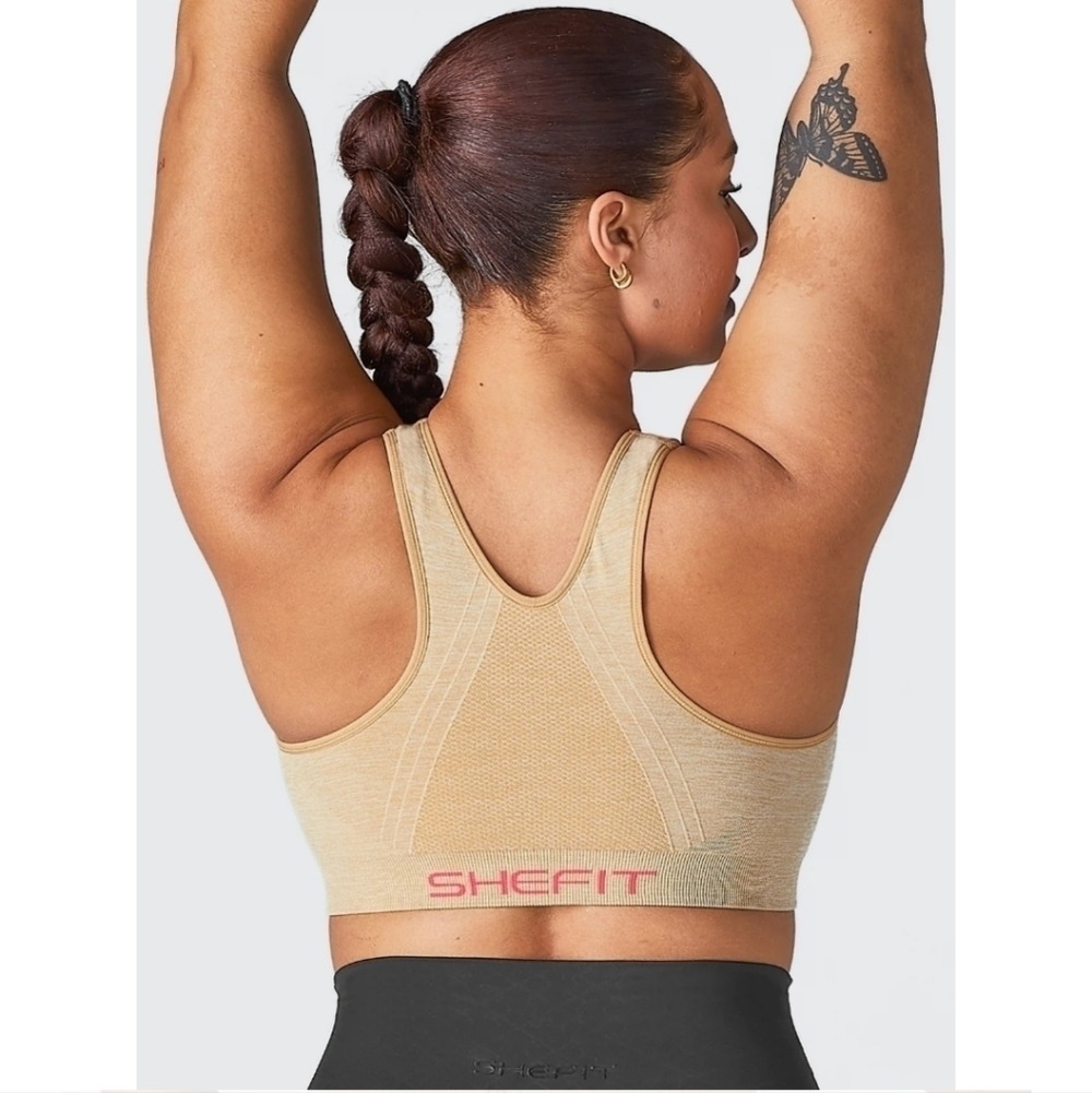 Shefit Perfect Lounge Bra Nude Sz Xs New With Tags Wl274 — image 3 of 8